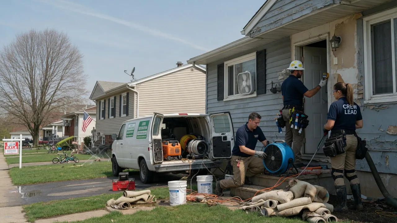 Flood Cleanup in Manville, NJ near me